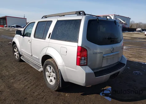 2008 Nissan Pathfinder Se из США, поврежденный, VIN 5N1AR18B38C662201